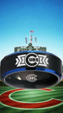 Chicago Cubs Ring Black & Blue Wedding Ring Sizes 6 - 13 #chicago #cubs