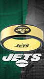 New York Jets Ring Gold & Black Wedding Ring Sizes 6 - 13 #jets #nyjets
