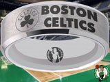 Boston Celtics Ring Clover Silver Wedding Ring Sizes 6-13 #celtics #nba