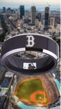 Boston Red Sox Ring Red Sox Wedding Ring Black & Silver Size 4 - 17 #mlb #redsox