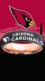 Arizona Cardinals Ring Black & Rose Gold Wedding Band | Sizes 5 - 13 #arizonacardinals #nfl