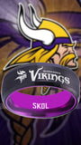 Vikings Ring | Black & Purple Wedding Band | Sizes 6-13 #skol