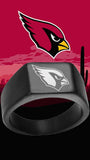 Arizona Cardinals Ring Black Titanium Ring | Sizes 8 - 12 #arizonacardinals #nfl