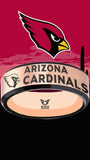 Arizona Cardinals Ring Rose Gold & Black Wedding Band | Sizes 6 - 13 #arizonacardinals #nfl