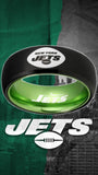 New York Jets Ring Black & Green Wedding Ring Sizes 6 - 13 #jets #nyjets