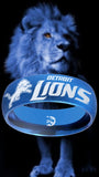 Detroit Lions Ring Blue Wedding Band | Sizes 6-13 #detroit #lions #nfl