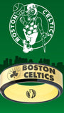 Boston Celtics Ring Clover Gold & Black Wedding Ring Sizes 6 - 13 #celtics #nba