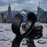 New York Yankees Ring | Black & Blue | Customizable