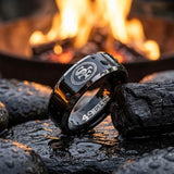 San Francisco 49ers Ring | Black & Silver