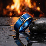 New York Yankees Ring | Blue & Gold | Customizable