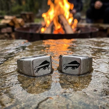 Buffalo Bills Ring | Silver Signet Ring | Customizable