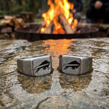 Buffalo Bills Ring | Silver Signet Ring | Customizable