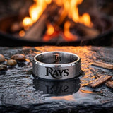 Tampa Bay Rays Ring | Silver | Customizable
