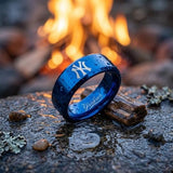 New York Yankees Ring | Blue Wedding Band | Customizable