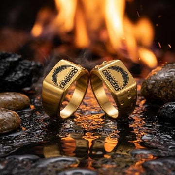 Chargers Signet Ring | Gold | Customizable