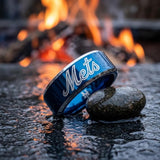 NY Mets Ring | Blue & Silver | Customizable