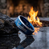 Cleveland Guardians Ring | Blue & Silver | Customizable