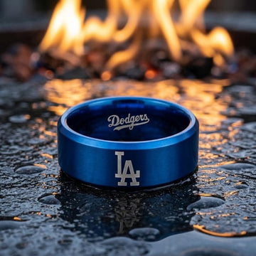 LA Dodgers Ring | Blue | Customizable