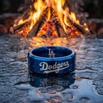 LA Dodgers Ring | Blue | Customizable