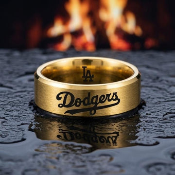 LA Dodgers Ring | Gold | Wedding Band