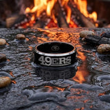 San Francisco 49ers Ring | Black & Silver | Customizable