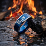 Tampa Bay Rays Ring | Blue & Silver | Customizable