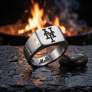 New York Mets Ring | Silver | Signet Ring