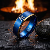 New York Yankees Ring | Blue & Gold | Customizable
