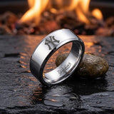 New York Yankees Ring | Silver Wedding Ring | Customizable