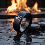 New York Yankees Ring | Black & Blue | Customizable