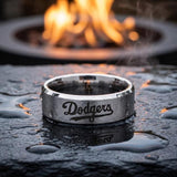 LA Dodgers Ring | Silver | Wedding Band
