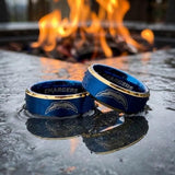 LA Chargers Ring | Blue & Gold | Customizable