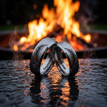 Los Angeles Chargers Ring | Silver | Customizable