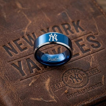 New York Yankees Ring | Blue & Gold | Customizable
