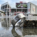 49ers Ring | Silver Wedding Ring | Customizable
