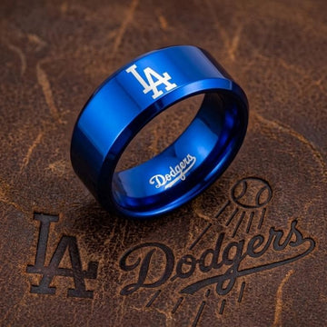 LA Dodgers Ring | Blue | Customizable