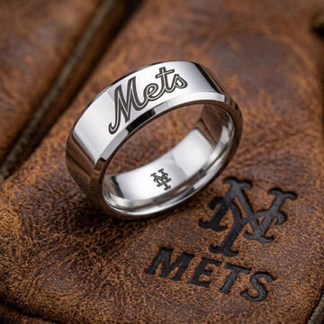 NY Mets Ring | Silver | Customizable