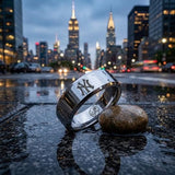 New York Yankees Ring | Silver | Customizable