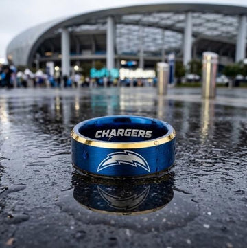 LA Chargers Ring | Blue & Gold | Customizable