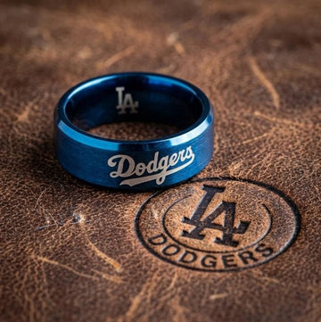 LA Dodgers Ring | Blue | Customizable