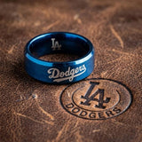 LA Dodgers Ring | Blue | Customizable