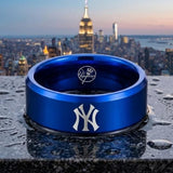 New York Yankees Ring | Blue | Customizable