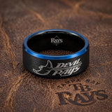 Tampa Bay Rays Ring | Black & Blue | Customizable