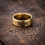 Tampa Bay Rays Ring | Gold | Customizable