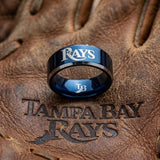 Tampa Bay Rays Ring | Blue & Silver | Customizable