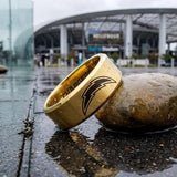 Los Angeles Chargers Ring | Gold | Customizable