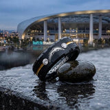 LA Chargers Ring | Black & Gold CZ | Customizable
