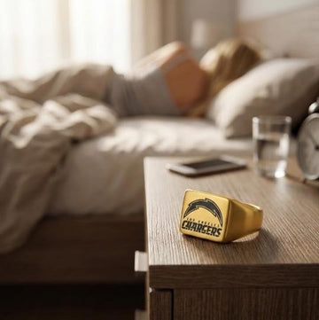 Chargers Signet Ring | Gold | Customizable