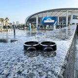 Los Angeles Chargers Ring | Black & Silver | Customizable