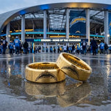 Los Angeles Chargers Ring | Gold | Customizable